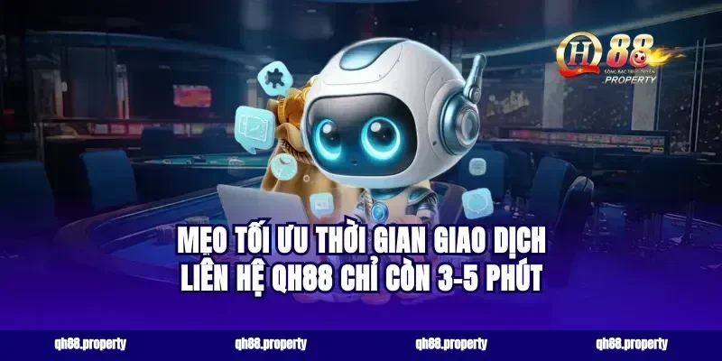 Mẹo tối ưu thời gian giao dịch liên hệ qh88 chỉ còn 3-5 phút