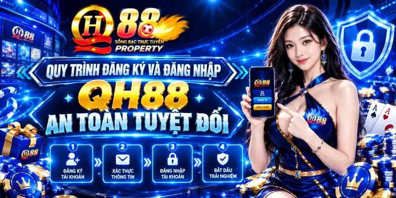 Quy Trình Đăng Ký & QH88 Đăng Nhập An Toàn Tuyệt Đối